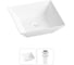 Комплект 2 в 1 Wellsee Lavinia Boho Bathroom Sink накладная раковина 42x42 см 3331111 20215162R 1