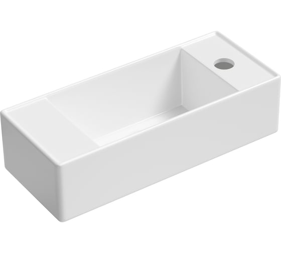 Комплект 3 в 1 Wellsee Lavinia Boho Bathroom Sink накладная/подвесная раковина 43x18 см 20216250R