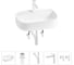 Комплект 5 в 1 Lavinia Boho Bathroom Sink накладная раковина 55x40 см 3331108 20215507R 1