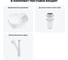 Комплект 3 в 1 Wellsee Lavinia Boho Bathroom Sink накладная раковина 42x42 см 3331108 20215483R 9