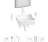 Набор Wellsee 7 в 1 FreeDom 2.0 накладная раковина 30x30 см 3230060 20217858R 1
