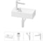 Комплект 4 в 1 Wellsee Lavinia Boho Bathroom Sink накладная/подвесная раковина 40x20 см 20216004R 1
