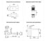 Комплект 4 в 1 Wellsee Lavinia Boho Bathroom Sink накладная/подвесная раковина 37x18 см 20215864R 12