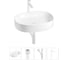 Набор Wellsee 4 в 1 Belle Spa 2.0 накладная раковина 55x45 см 33580 20212560R 1