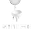 Комплект 6 в 1 Wellsee Lavinia Boho Bathroom Sink накладная раковина 38x38 см 3331110 20219412R 1