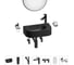 Комплект 7 в 1 Wellsee Lavinia Boho Bathroom Sink накладная/подвесная раковина 40x22 см 20219749R 1