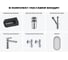 Комплект 6 в 1 Wellsee Lavinia Boho Bathroom Sink накладная/подвесная раковина 40x24 см 20219773R 13
