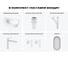 Комплект 6 в 1 Wellsee Lavinia Boho Bathroom Sink накладная/подвесная раковина 40x22 см 20219754R 12