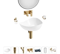 Набор Wellsee 6 в 1 Nexus Flex накладная раковина 50x39 см 32340200 20218641R