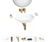 Набор Wellsee 6 в 1 Nexus Flex накладная раковина 60x42 см 32340300 20218649R 1