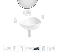 Набор Wellsee 6 в 1 Nexus Flex накладная раковина 50x39 см 32340200 20218642R