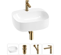 Набор Wellsee 4 в 1 Ideal накладная раковина 50x42 см 326902000, 18 20214105R