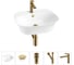 Набор Wellsee 5 в 1 Excellence Pro накладная/подвесная раковина 55x46 см 20217113R 1