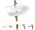 Набор Wellsee 5 в 1 Excellence Pro накладная/подвесная раковина 65x46 см 20217121R 1