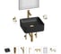 Набор Wellsee 7 в 1 Mint накладная раковина 38x38 см 338103000, 182 20218892R 1