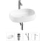 Комплект 4 в 1 Lavinia Boho Bathroom Sink накладная раковина 54x41 см 3331110 20215404R 1