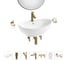 Комплект 7 в 1 Lavinia Boho Bathroom Sink накладная раковина 59x39 см 3331110 20219295R 1