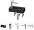 Комплект 5 в 1 Lavinia Boho Bathroom Sink накладная/подвесная раковина 37x18 см 20215906R 1
