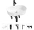 Комплект 5 в 1 Lavinia Boho Bathroom Sink накладная раковина 55x32 см 3331109 20215818R 1