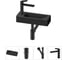 Комплект 4 в 1 Lavinia Boho Bathroom Sink накладная/подвесная раковина 38x14 см 20215932R 1
