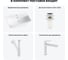 Комплект 4 в 1 Lavinia Boho Bathroom Sink накладная/подвесная раковина 55x42 см 20216788R 12