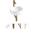 Комплект 4 в 1 Lavinia Boho Bathroom Sink накладная раковина 38x38 см 3331110 20215390R 1