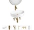 Набор Wellsee 6 в 1 Belle Spa 2.0 накладная раковина 50x38 см 33580 20218449R 1