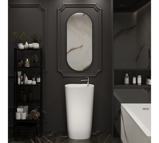 Комплект Wellsee 6 в 1 Lavinia Boho Bathroom Sink напольная раковина 50x45x88,5 см 33 20219406R
