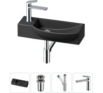 Комплект 4 в 1 Lavinia Boho Bathroom Sink накладная/подвесная раковина 50x24 см 20216155R
