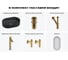 Набор Wellsee 6 в 1 Festive Fox 2.0 накладная раковина 50x32 см 319 20218091R 13