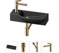 Комплект 4 в 1 Lavinia Boho Bathroom Sink накладная/подвесная раковина 50x24 см 20216157R