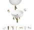 Набор Wellsee 7 в 1 Belle Spa 3.0 накладная раковина 45x45 см 33590 20218481R 1