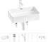 Комплект 5 в 1 Lavinia Boho Bathroom Sink накладная раковина 48x31 см 3331110 20215222R 1