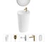 Комплект Wellsee 5 в 1 Lavinia Boho Bathroom Sink напольная раковина 50x45x88,5 см 33 20219403R 1