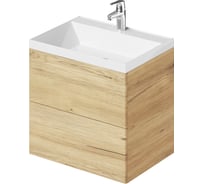 Тумба с раковиной подвесная ИТАНА Icon 60 600x447x585 Дуб Мавелла Голд 4657836465389