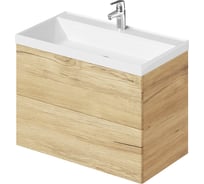 Тумба с раковиной подвесная ИТАНА Icon 80 800x451x588 Дуб Мавелла Голд 4657836465402