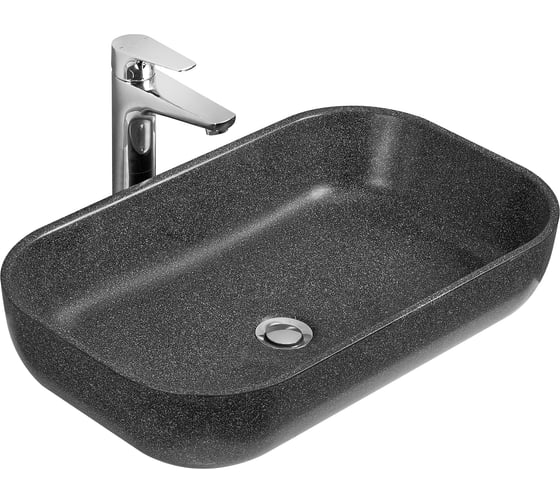 Раковина AQUATON Лола 60, графит, 1A73313KLK210