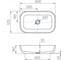 Раковина AQUATON Лола 60, графит, 1A73313KLK210 7