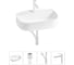 Комплект Lavinia Boho 4 в 1 Bathroom Sink накладная раковина 55x40 см 3331108 20215503R 1