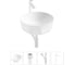 Комплект Lavinia Boho 4 в 1 Bathroom Sink накладная раковина 42x42 см 3331109 20215800R 1