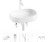 Комплект Lavinia Boho 5 в 1 Bathroom Sink накладная раковина 54x41 см 3331110 20215411R 1