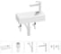Комплект Lavinia Boho 5 в 1 Bathroom Sink накладная/подвесная раковина 37x18 см 20215868R 1