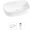 Комплект Wellsee 2 в 1 Lavinia Boho Bathroom Sink накладная раковина 55x40 см 3331108 20215495R 1