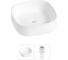 Комплект Wellsee 2 в 1 Lavinia Boho Bathroom Sink накладная раковина 42x42 см 3331108 20215447R 1