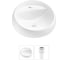 Комплект Wellsee 2 в 1 Lavinia Boho Bathroom Sink накладная раковина 43x43 см 3331109 20215114R 1