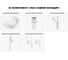 Набор Wellsee 5 в 1 Coax накладная раковина 30x30 см 323504000, 182 20213926R 3