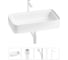 Комплект Wellsee 4 в 1 Lavinia Boho Bathroom Sink накладная раковина 75x40 см 3331109 20215343R 1