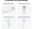 Комплект Wellsee 4 в 1 Lavinia Boho Bathroom Sink накладная раковина 75x40 см 3331109 20215343R 11