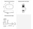 Комплект Wellsee 3 в 1 Lavinia Boho Bathroom Sink накладная раковина 56x33 см 3331109 20215086R 10