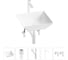 Комплект Wellsee 5 в 1 Lavinia Boho Bathroom Sink накладная раковина 42x42 см 3331111 20215174R 1